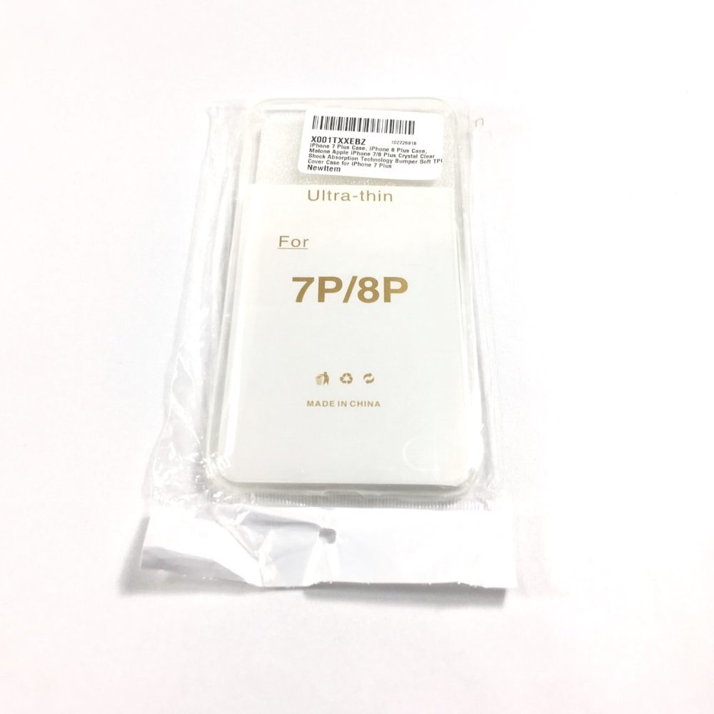 NEW IPhone 8P 7P 8 Plus 7 Plus Clear Case Cover